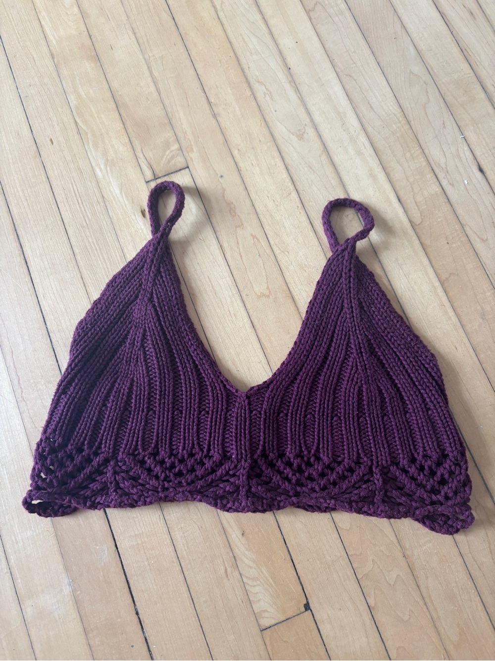 Women’s Knit Bralette top made in Italy